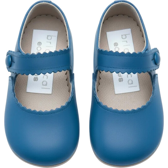 Emma British Pre-Walker Baby Shoe - Cornflower Blue