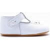 Robin British Pre-Walker Baby Shoe - White - T-Straps - 2 - thumbnail