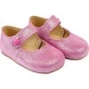 Emma British Pre-Walker Baby Shoe - Cherry Glitter - Mary Janes - 2 - thumbnail