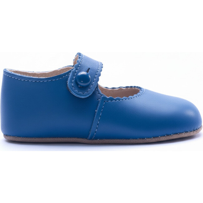 Emma British Pre-Walker Baby Shoe - Cornflower Blue