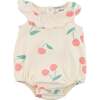 Cherries Print Bella Bubble, Milk - Onesies - 2