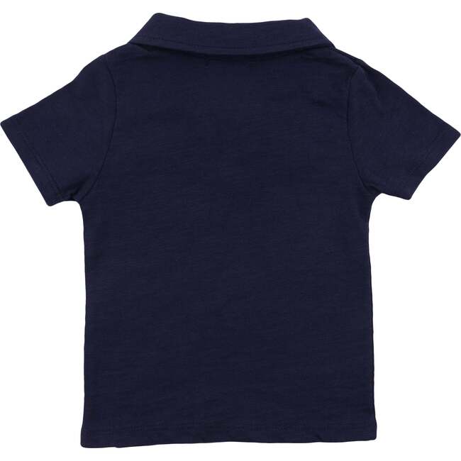 Spencer Short Sleeve Polo, Navy