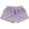 Lottie Sparkle Ruffle Pocket Shorts, Lavender - Shorts - 2 - thumbnail