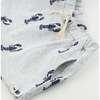 Lobsters Print Jamie Shorts, Heather Gray - Shorts - 3