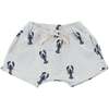 Lobsters Print Jamie Shorts, Heather Gray - Shorts - 4