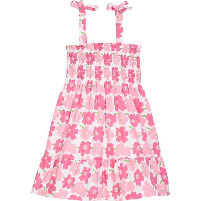 Wide Strap Lucy Dress, Piccadilly Pinks