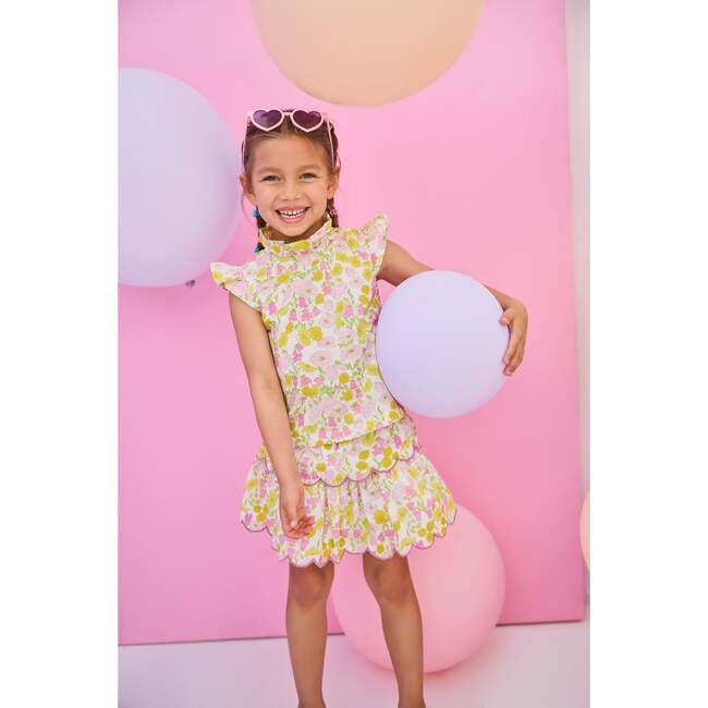 Two Tiered Skort, Bedford Buttercup - Skirts - 3