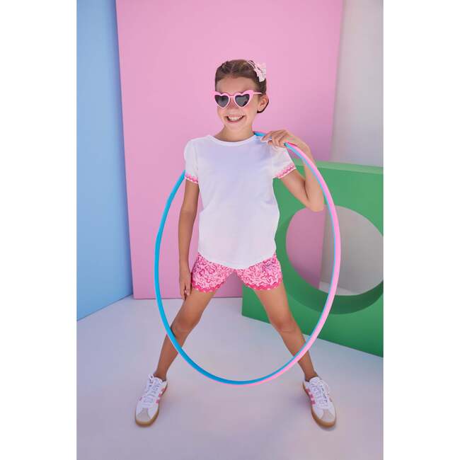 Ric Rac Shorts, Matisse Blooms Pink