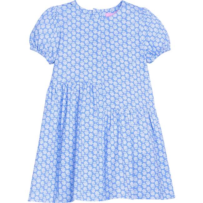 Phillipa Dress, Periwinkle Block Print
