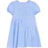Phillipa Dress, Periwinkle Block Print - Dresses - 1 - thumbnail