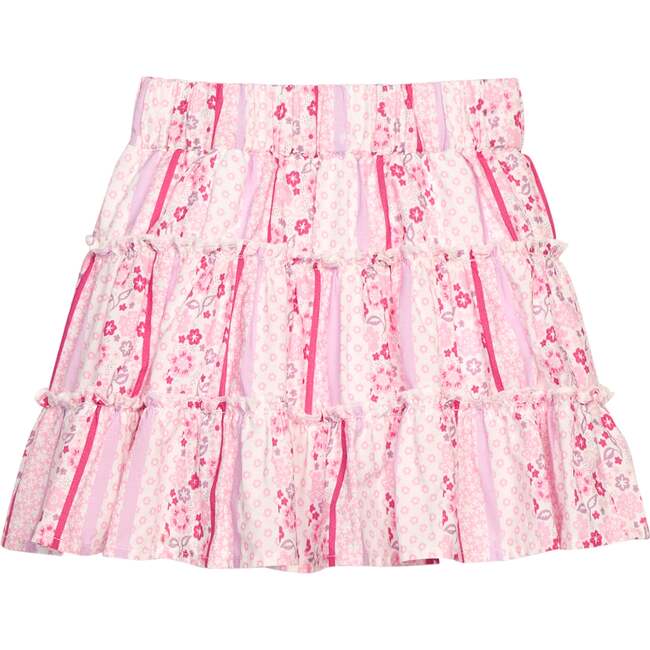 Natalie Skort, Sconset Floral Stripe