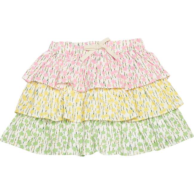 Multi Tiered Skort, Darien Daisies