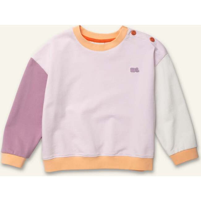 Lilac Colorblock Sweatshirt
