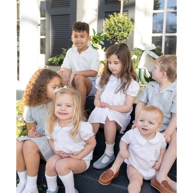 Leigh Bubble, White - Rompers - 3