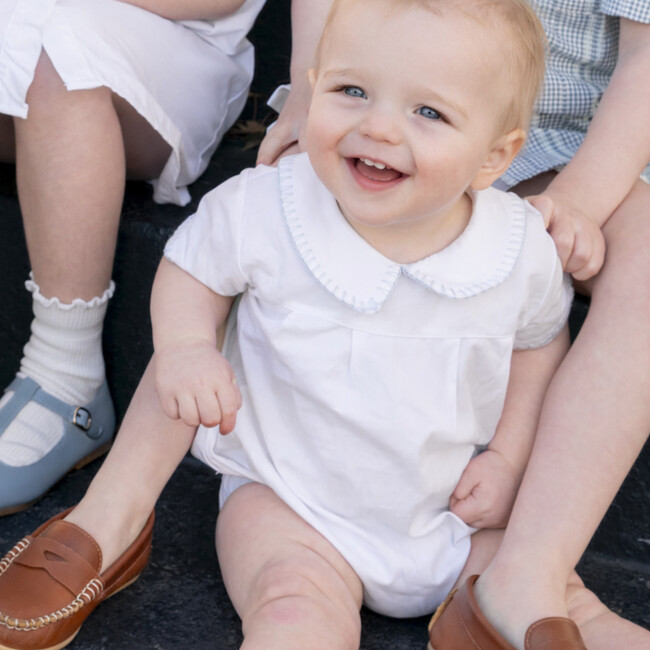 Brody Bubble, White - Onesies - 4