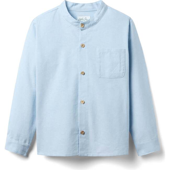 Arthur Long Sleeve Shirt, Dusty Blue