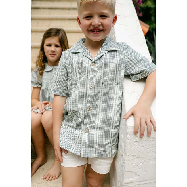 Graham Button Down, Breezy Blue - Polo Shirts - 3