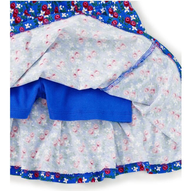 Twirl Skort, Flamenco Fan Rose