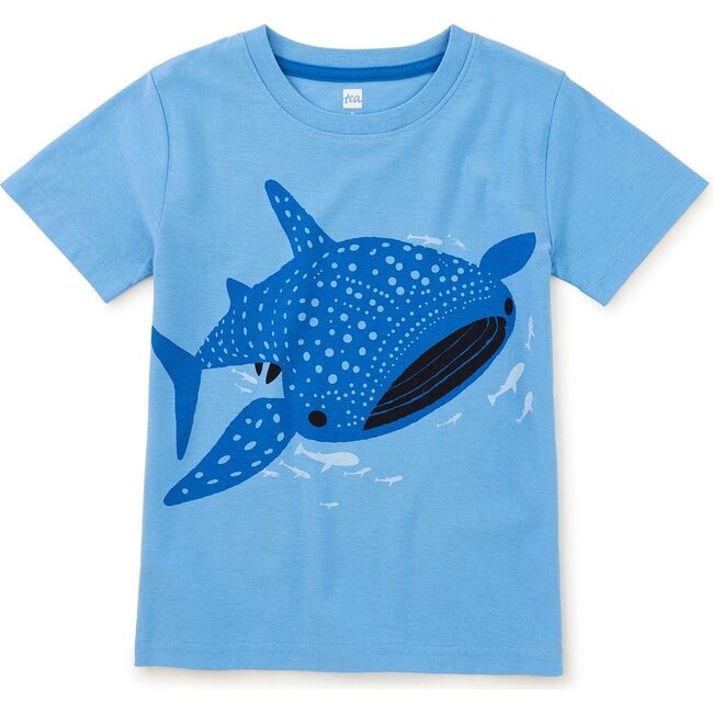 Tattle Whale Shark Tee, Blue Orchid