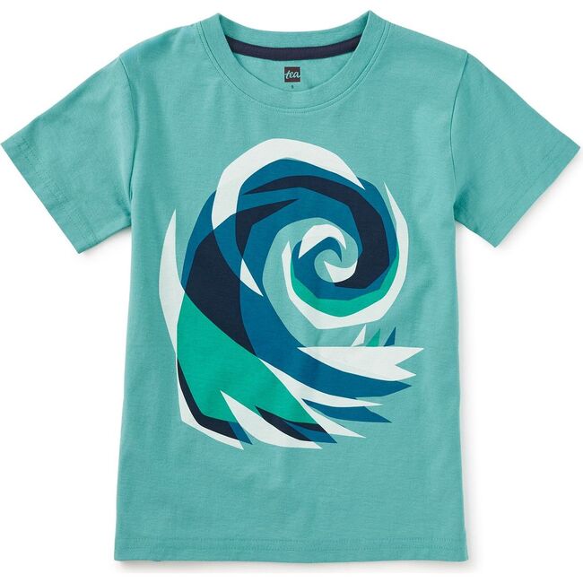 Wave Graphic Tee, Patina