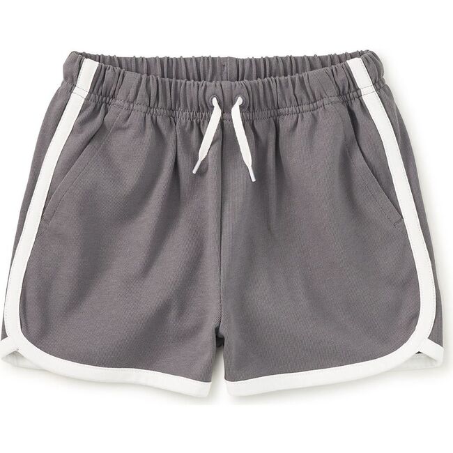 Sporty Ringer Shorts, Thunder