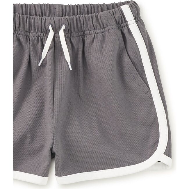 Sporty Ringer Shorts, Thunder