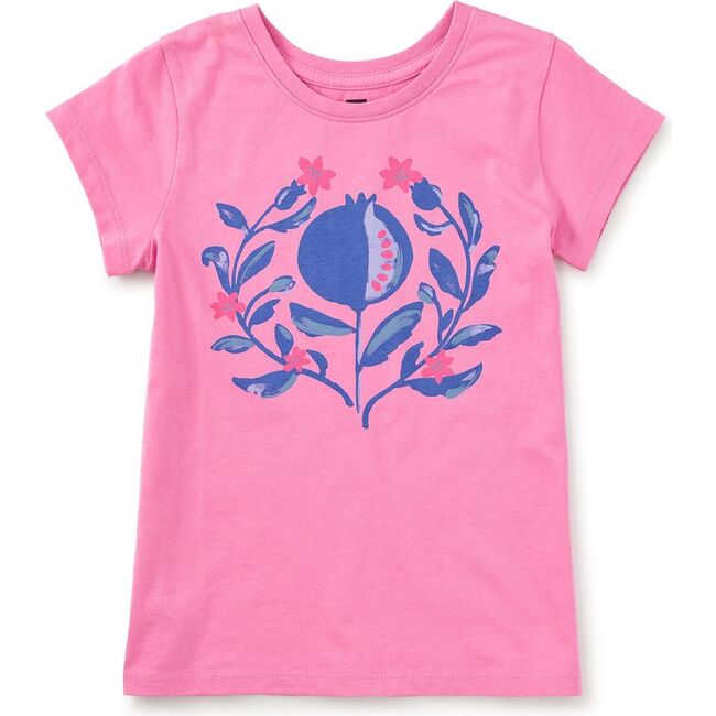 Royal Pomegranate Graphic Tee, Perennial Pink