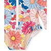 Rash Guard Baby Swimsuit, Daisy Deluxe - One Pieces - 2 - thumbnail