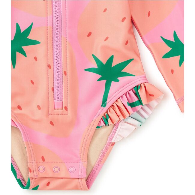 Rash Guard Baby Swimsuit, Fresas Favoritas
