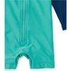 Rash Guard Baby Swimsuit, Ocean Breeze - Rash Guards - 2 - thumbnail