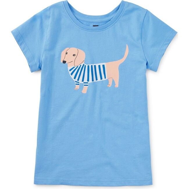 Pablo's Pup Graphic Tee, Blue Orchid