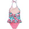 Peplum One-Piece Swimsuit, Nouveau Poppy - One Pieces - 2 - thumbnail