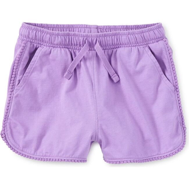 Pom-Pom Shorts, Paisley Purple