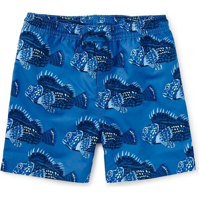 Mid-Length Swim Trunks, Scorpion Fish