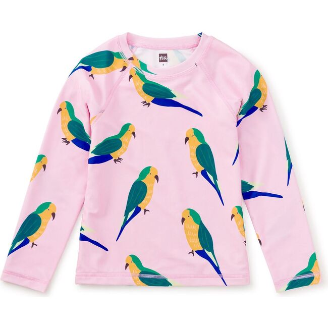 Long Sleeve Rash Guard, Monk Parakeet