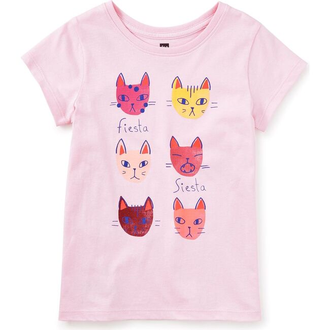 Fiesta to Siesta Graphic Tee, Pink Lady
