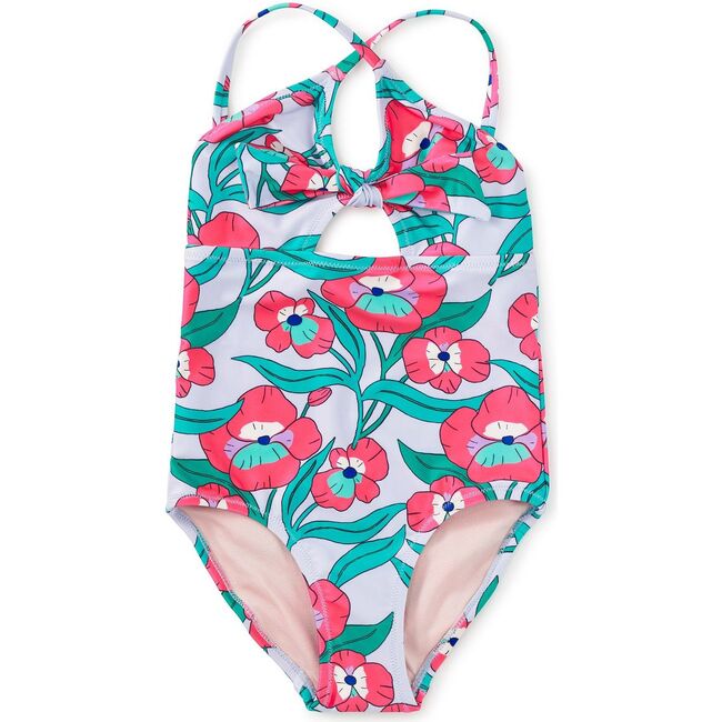 Cut Out One Piece Swimsuit, Nouveau Poppy