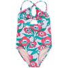 Cut Out One Piece Swimsuit, Nouveau Poppy - One Pieces - 1 - thumbnail