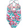 Cut Out One Piece Swimsuit, Nouveau Poppy - One Pieces - 2 - thumbnail
