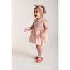 Hand-Smocked Baby Dress Lottie, Pink, Floral - Dresses - 2