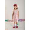 Hand-Smocked Girls Dress Fayla, Strawberry Print - Dresses - 2 - thumbnail