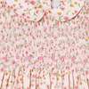 Hand-Smocked Baby Dress Lottie, Pink, Floral - Dresses - 3