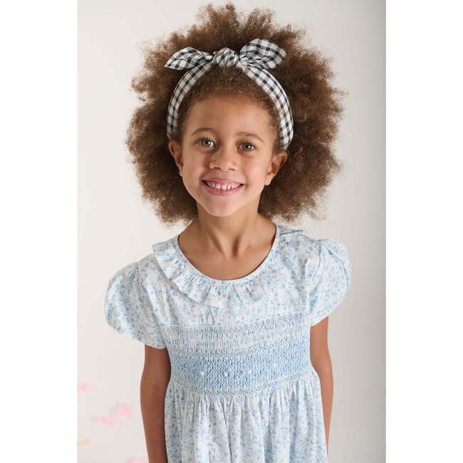Hand-Smocked Girls Dress Charlotte, White - Dresses - 3