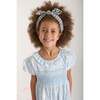 Hand-Smocked Girls Dress Charlotte, White - Dresses - 3 - thumbnail