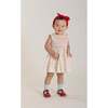 Hand-Smocked Baby Dress Keilani, Cream, Floral - Dresses - 2