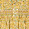 Hand-Smocked Baby Dress Franca, Yellow - Dresses - 4
