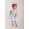 Hand-Smocked Baby Dress Chiara, White - Dresses - 1 - thumbnail