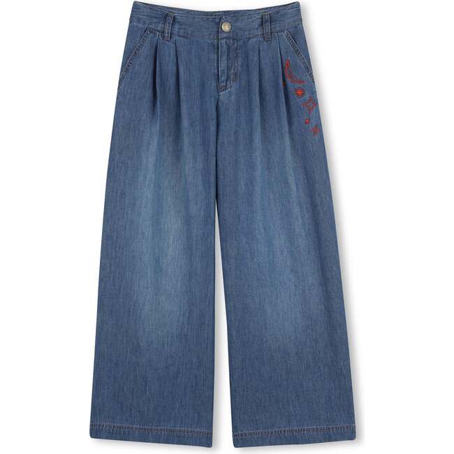 ZADIG & VOLTAIRE Soft Chambray Trousers - Denim Blue