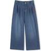 ZADIG & VOLTAIRE Soft Chambray Trousers - Denim Blue - Pants - 1 - thumbnail