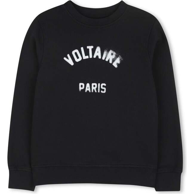 ZADIG & VOLTAIRE Paris Spray Sweatshirt - Black